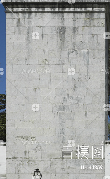 砖墙类齐整的石材-砖墙贴图下载【ID:44859】