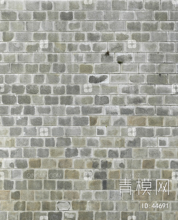 砖墙类齐整的石材-砖墙贴图下载【ID:44691】