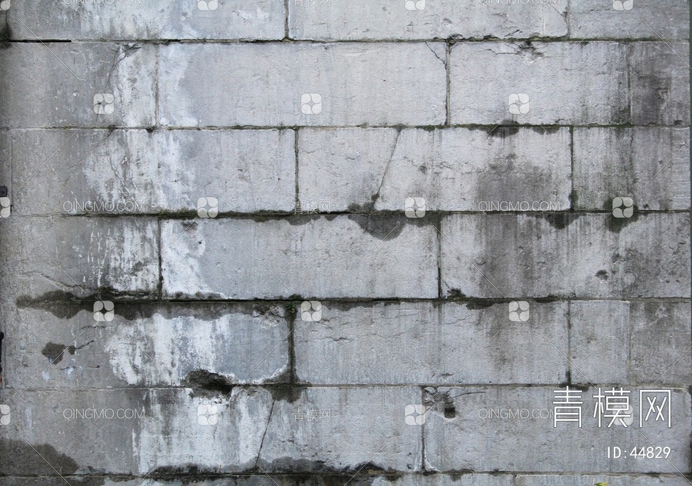 砖墙类齐整的石材-砖墙贴图下载【ID:44829】