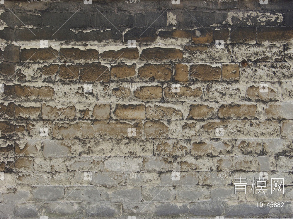 砖墙类带污垢的石材贴图下载【ID:45882】