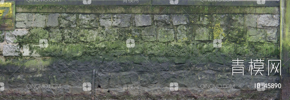 砖墙类带污垢的石材贴图下载【ID:45890】