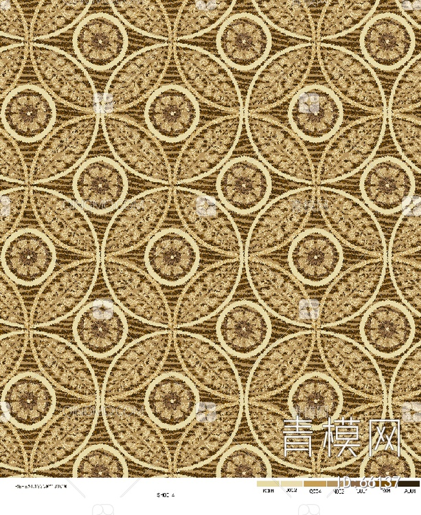 抽象几何图案地毯贴图下载【ID:66137】