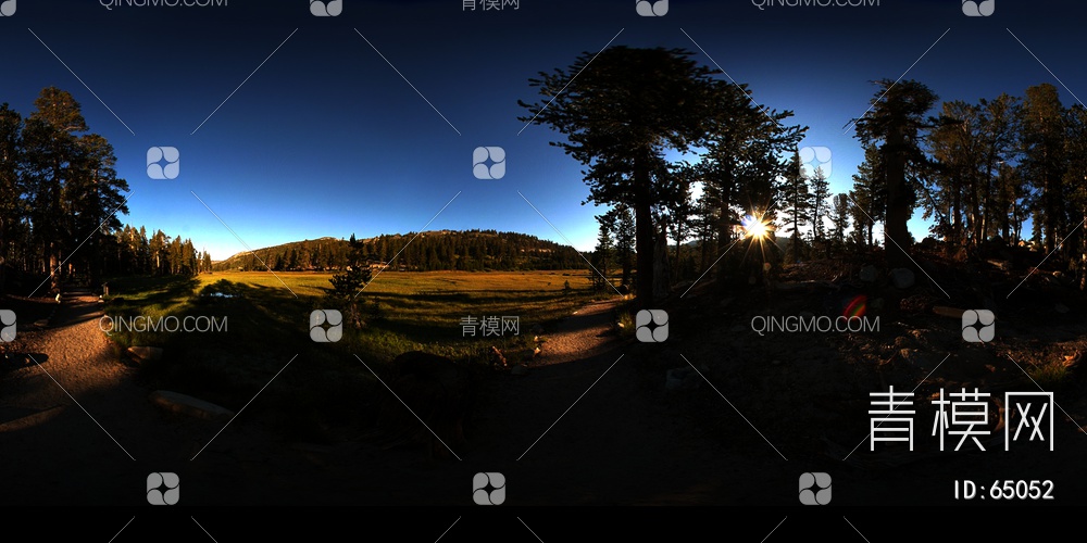 树林外景HDR贴图下载【ID:65052】
