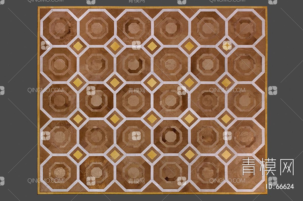 抽象几何图案地毯贴图下载【ID:66624】