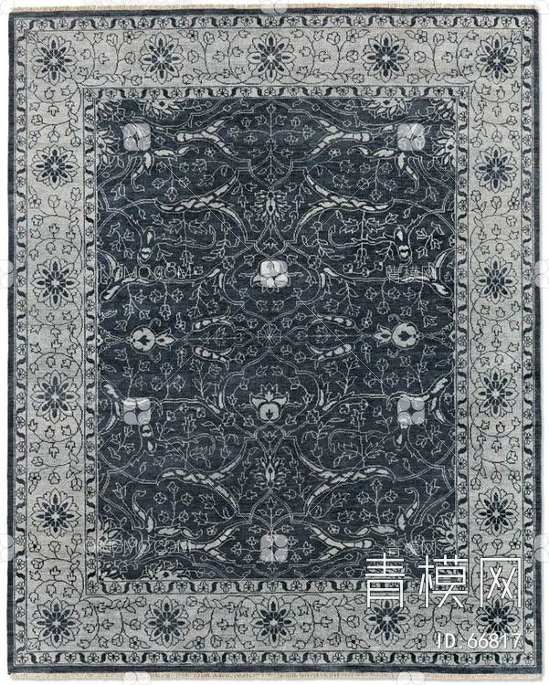方形花纹地毯贴图下载【ID:66817】