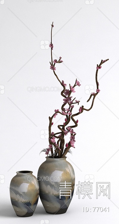 花瓶3D模型下载【ID:77041】