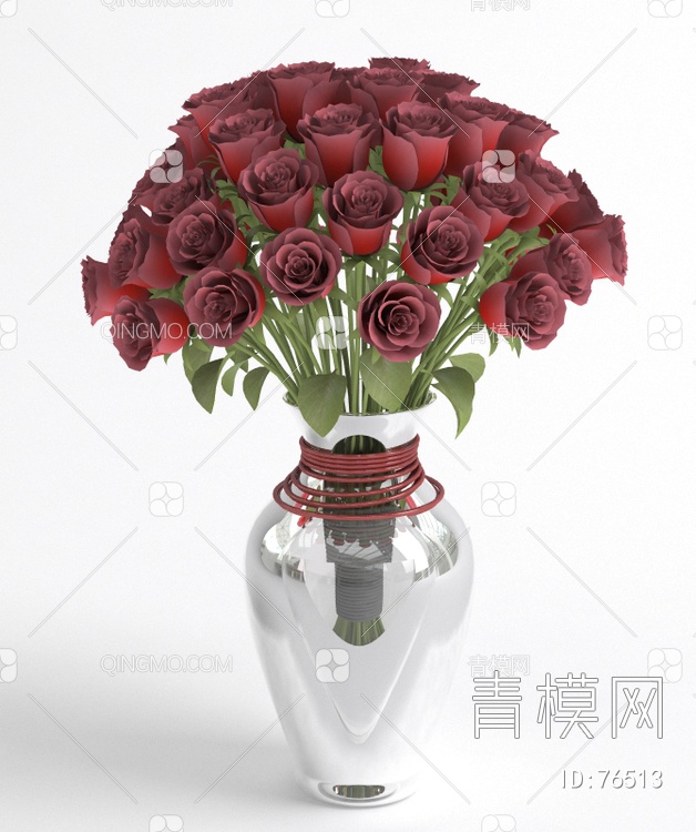 花瓶3D模型下载【ID:76513】