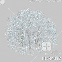 冬天树3D模型下载【ID:84012】