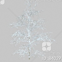 冬天树3D模型下载【ID:84029】