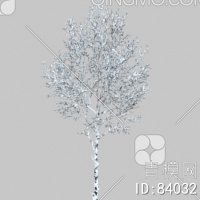 冬天树3D模型下载【ID:84032】