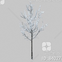 冬天树3D模型下载【ID:84027】