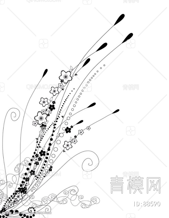 凹凸黑白贴图贴图下载【ID:88590】