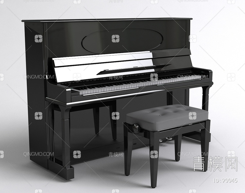 钢琴3D模型下载【ID:90045】
