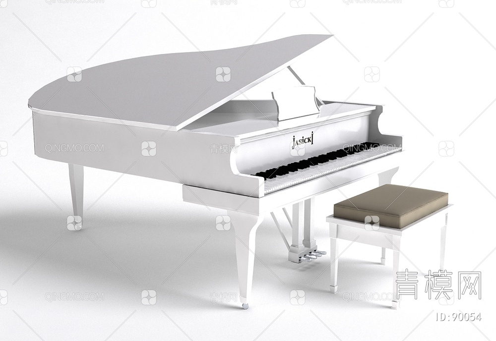 钢琴3D模型下载【ID:90054】