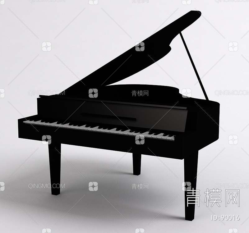 钢琴3D模型下载【ID:90016】