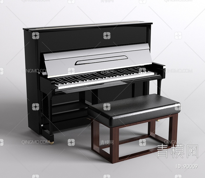 钢琴3D模型下载【ID:90009】