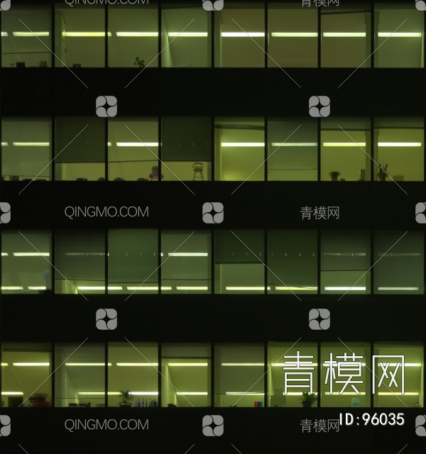 室外建筑夜景玻璃贴图贴图下载【ID:96035】