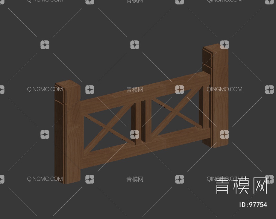 栏杆3D模型下载【ID:97754】