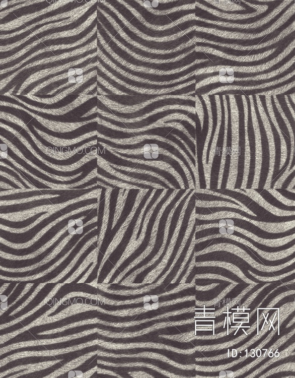 斑马纹地毯贴图下载【ID:130766】