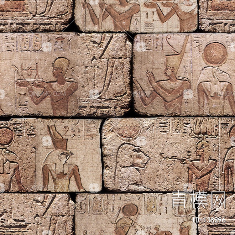 埃及壁画贴图下载【ID:138296】