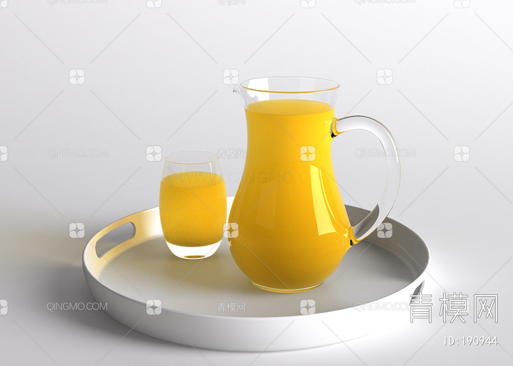 橙汁3D模型下载【ID:190944】
