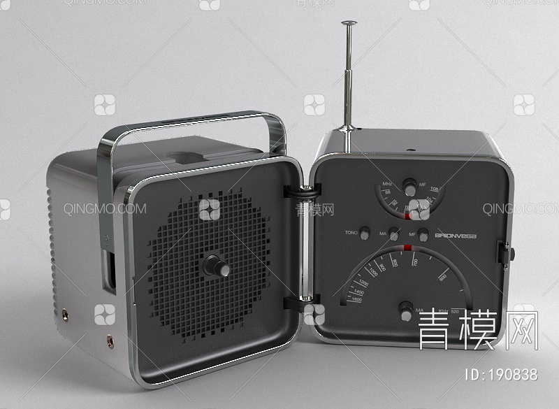收音机3D模型下载【ID:190838】