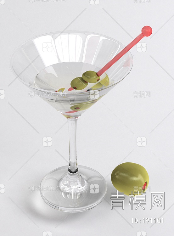 酒水3D模型下载【ID:191101】