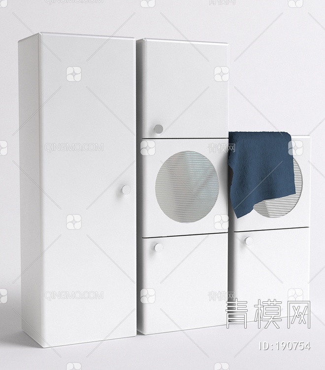 洗衣机3D模型下载【ID:190754】