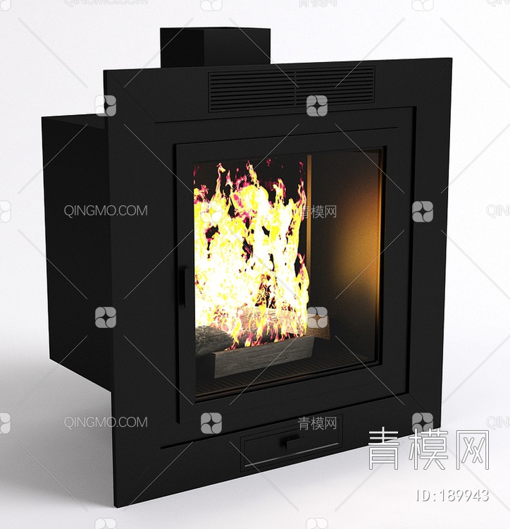 壁炉3D模型下载【ID:189943】