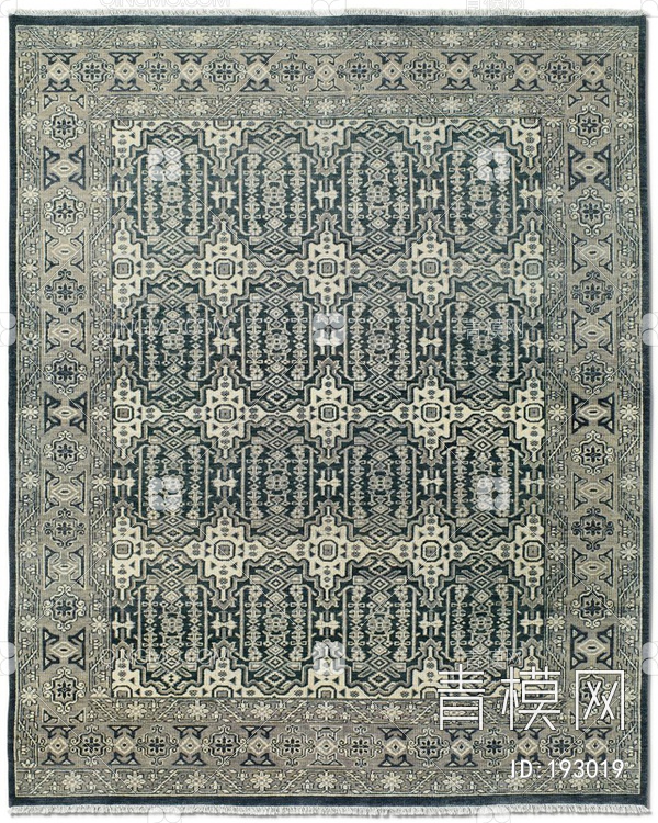 方形花纹地毯贴图下载【ID:193019】