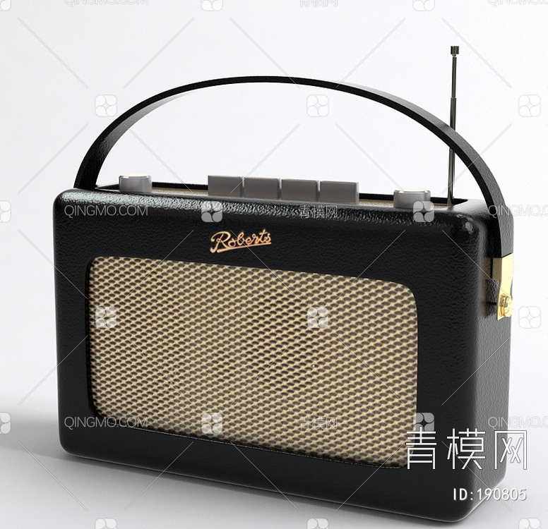 收音机3D模型下载【ID:190805】