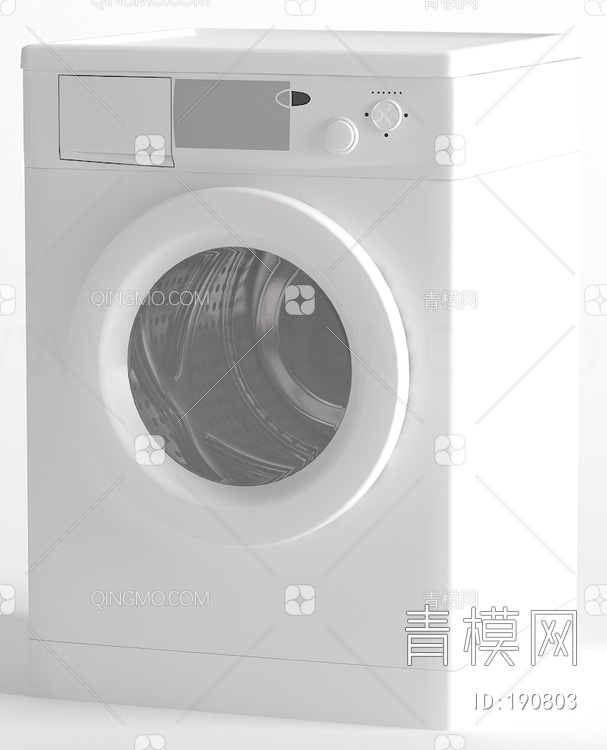 洗衣机3D模型下载【ID:190803】