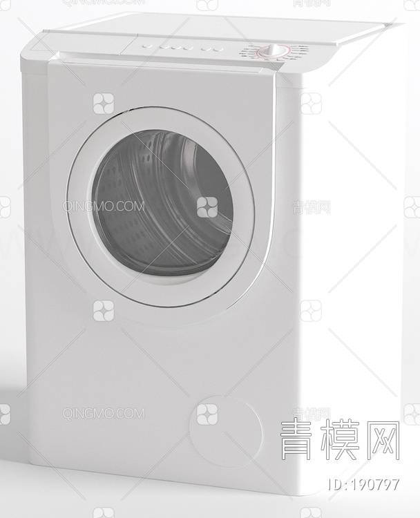 洗衣机3D模型下载【ID:190797】