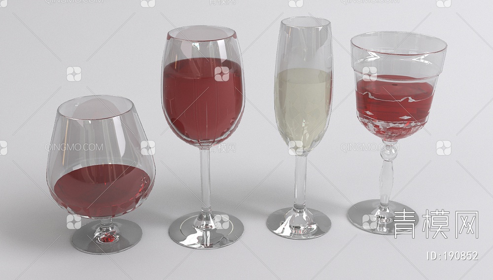 酒杯3D模型下载【ID:190852】