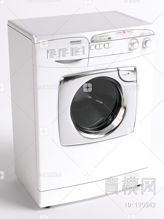 洗衣机3D模型下载【ID:190842】