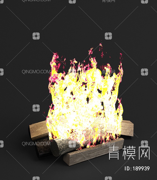 火堆3D模型下载【ID:189939】