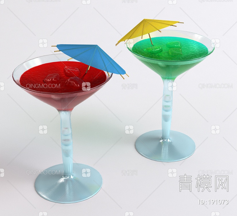 酒水3D模型下载【ID:191073】