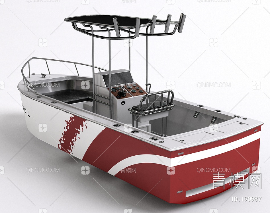 游艇3D模型下载【ID:190987】