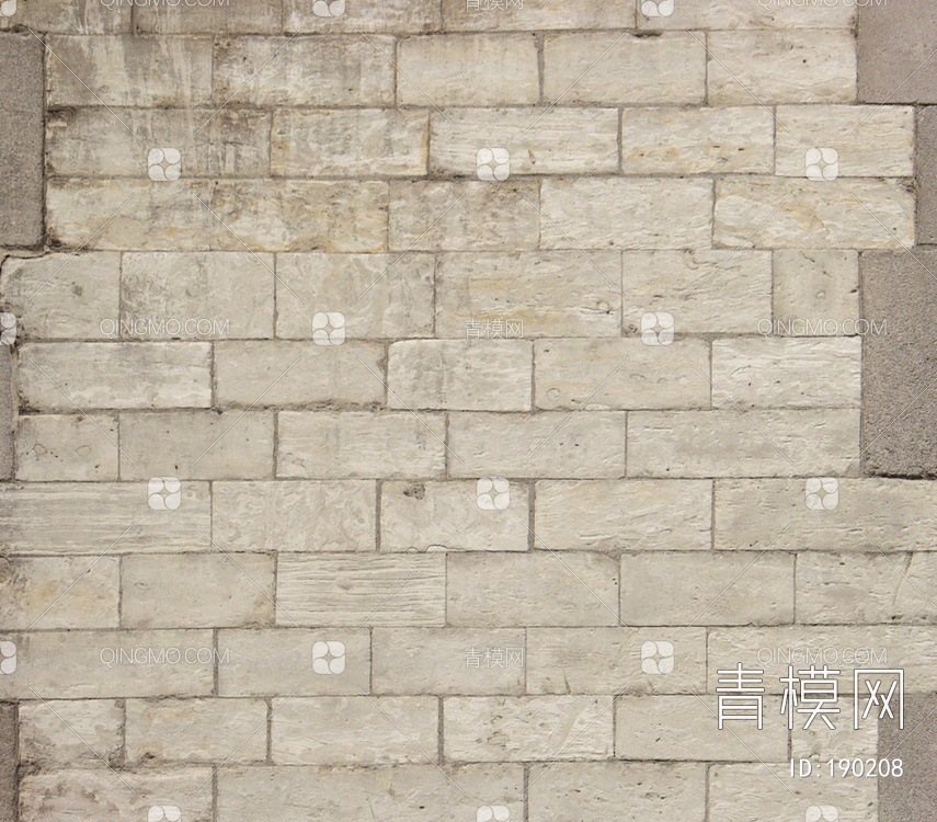 齐整的砖墙贴图下载【ID:190208】