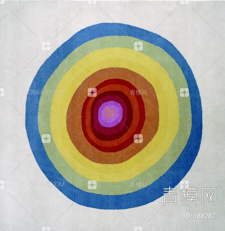 抽象几何图案地毯贴图下载【ID:188287】