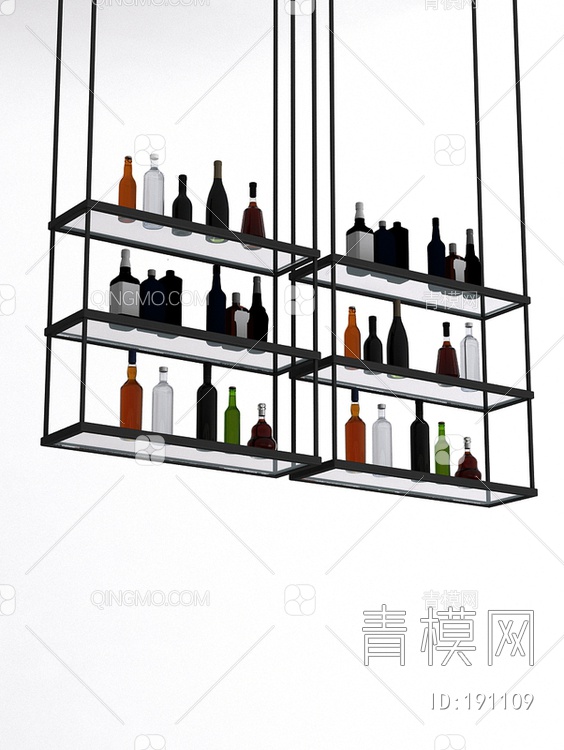 酒水3D模型下载【ID:191109】