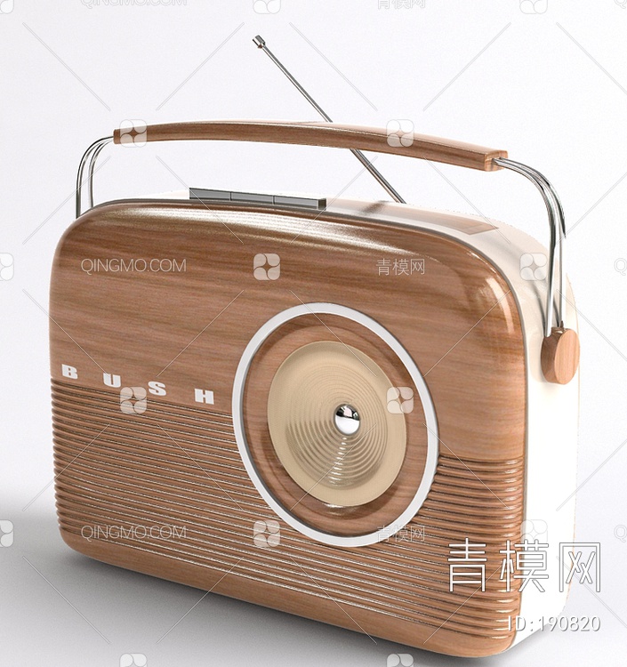 收音机3D模型下载【ID:190820】