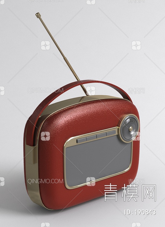 收音机3D模型下载【ID:190843】