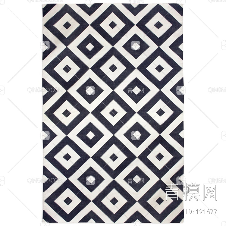 抽象几何图案地毯贴图下载【ID:191677】