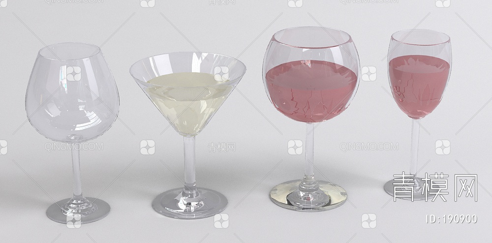 酒杯3D模型下载【ID:190900】