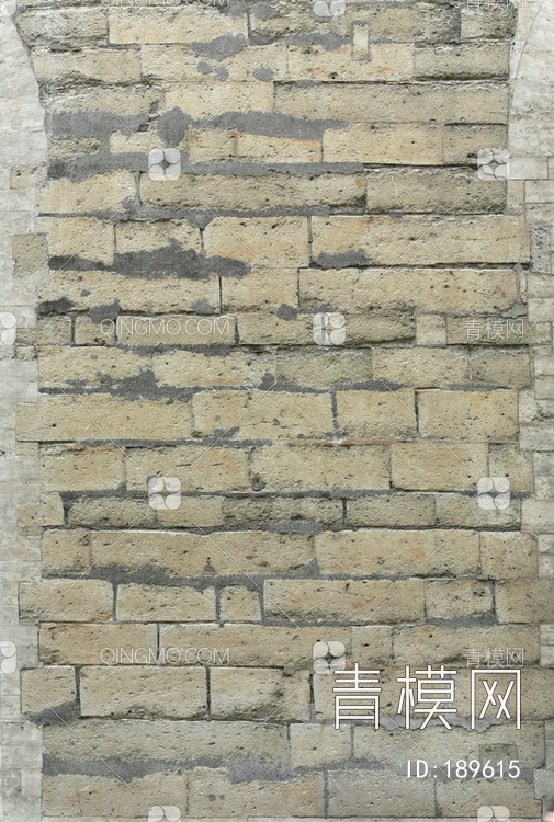 旧墙砖贴图下载【ID:189615】