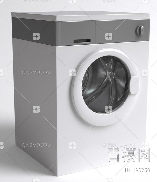 洗衣机3D模型下载【ID:190750】