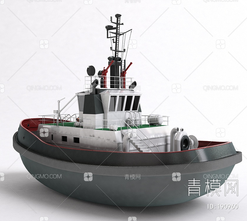 船3D模型下载【ID:190960】