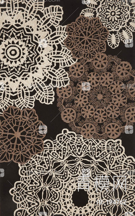 方形花纹地毯贴图下载【ID:194762】