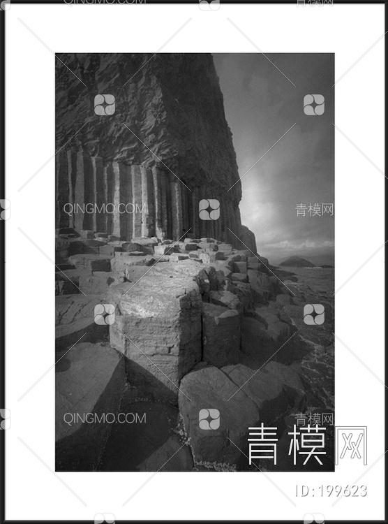 黑白装饰画贴图下载【ID:199623】